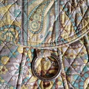 Vera Bradley Floral Paisley Bag - Yellow, Green, Brown